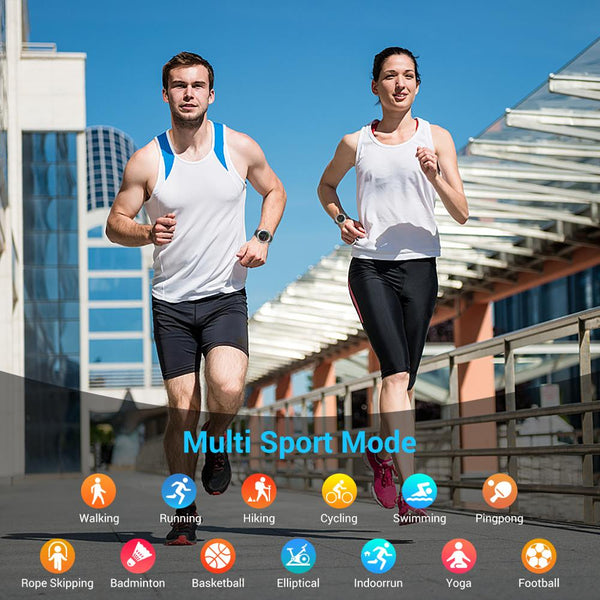 New Rugged Outdoors Fitness Tracker Smart Watch For Android IOS