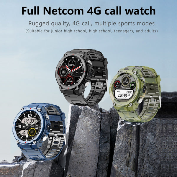 New Rugged Sports Smart Watch Fitness Tracker With Bluetooth Call Feature