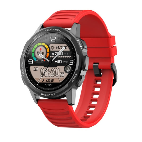 New HD Screen IP68 Waterproof Sports Fitness Tracker Smart Watch For Android IOS
