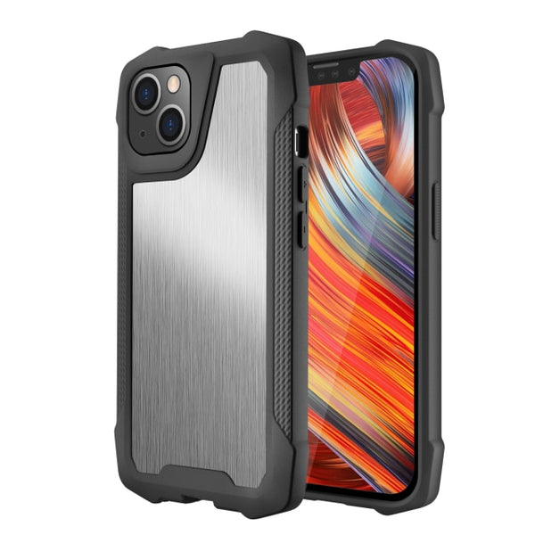 New Stainless Steel Metallic Protective Slip-Resistance Slim Cover Case For iPhone 13 Mini Pro Max Series