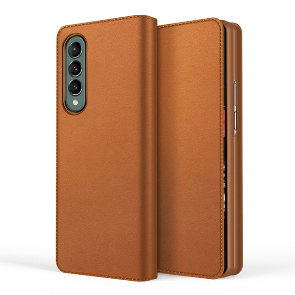 New Flip Leather Folding Wallet Case With Credit Card Slot For Galaxy Z Fold 3 5G