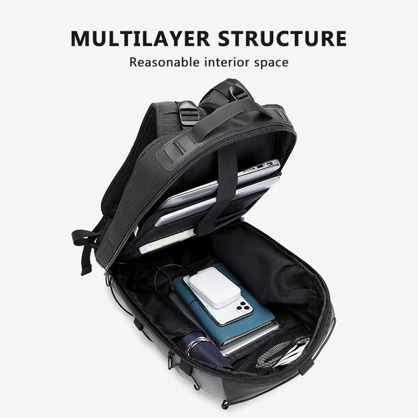 New 15.6 Inch Laptop Bag Anti-Theft Water Repellent USB Charging Travel Backpack