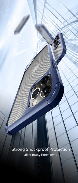 New Carbon Fiber Silicone Shock-Resistant Case Cover For iPhone XS 11 12 13 Pro Max Series