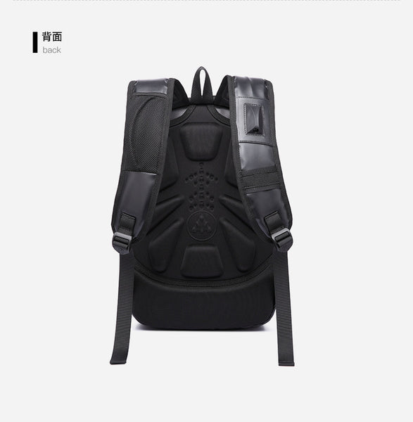 New Outdoor Travel Smart Backpack Laptop Bag With USB Charging & Earphone Port