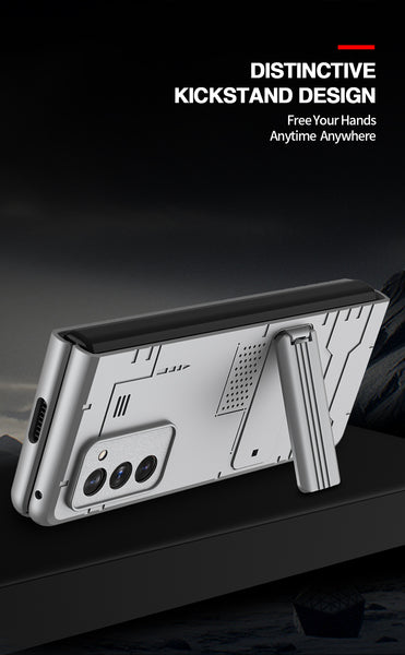 New Heavy Duty Protection Armor Cover Case With Kickstand For Samsung Galaxy Z Fold 2 3 Series