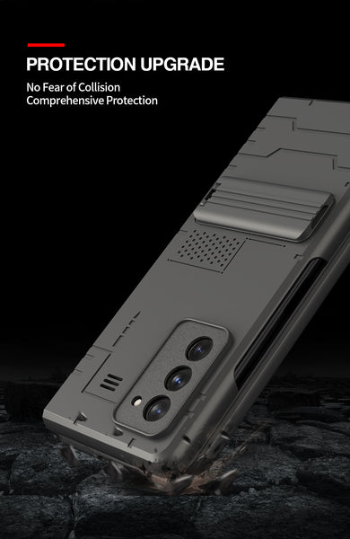 New Heavy Duty Protection Armor Cover Case With Kickstand For Samsung Galaxy Z Fold 2 3 Series