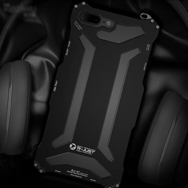New Futuristic Style Luxury Space Aluminium Super Thin Full Armor Case For Apple iPhone 7 / 7 Plus.