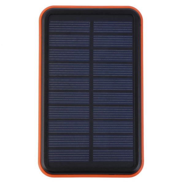New 12000 mAh Waterproof Portable Solar Power Bank Dual USB Solar Charger