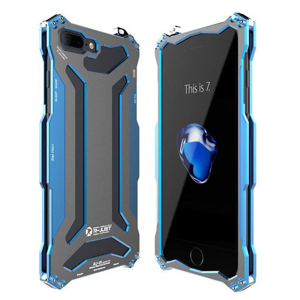 New Futuristic Style Luxury Space Aluminium Super Thin Full Armor Case For Apple iPhone 7 / 7 Plus.