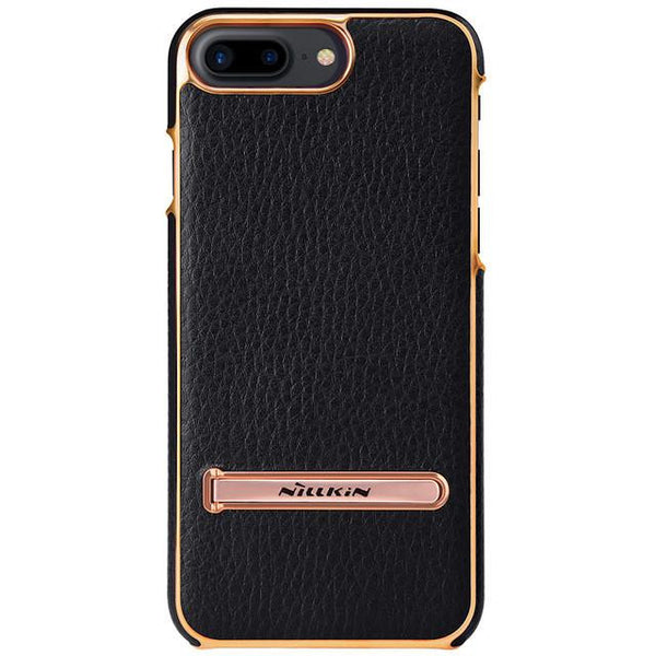 New Leather Case for iPhone 7 Plus Leather Case with Adjustable Metal Stand