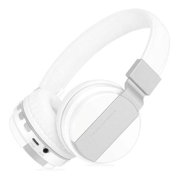 New Studio Headband Over-Ear Wireless Bluetooth Headphones with MIC Headset for Compatible Devices