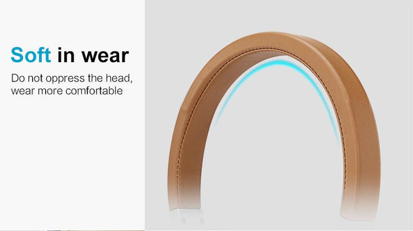 New Deluxe Cushion-Fitted Bluetooth HiFi Headset with Stereo Heavy Bass and Microphone