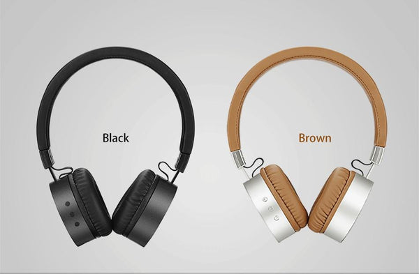 New Deluxe Cushion-Fitted Bluetooth HiFi Headset with Stereo Heavy Bass and Microphone