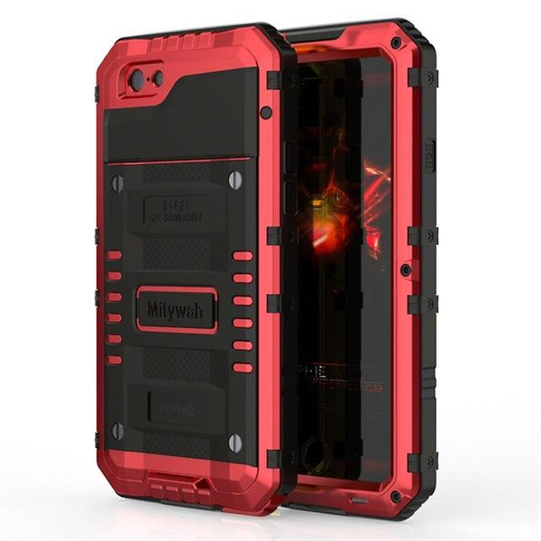 New Deluxe Armor IP68 Water-Resistant Shockproof Dustproof Snowproof Case Cover for iPhone 14 13 12 11 Series