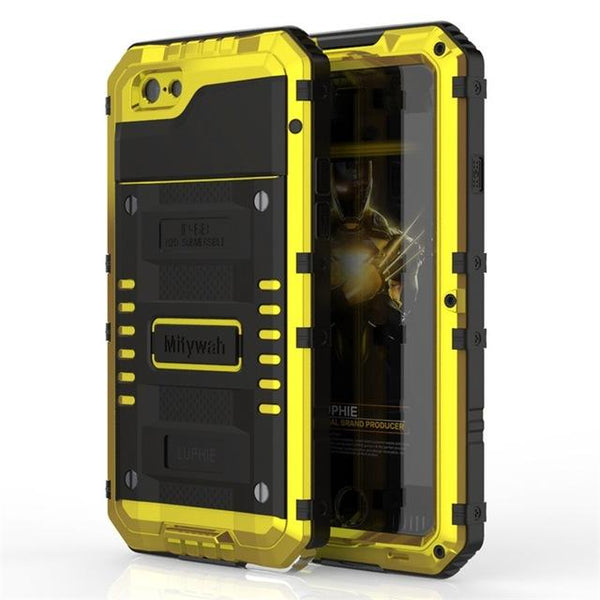 New Deluxe Armor IP68 Water-Resistant Shockproof Dustproof Snowproof Case Cover for iPhone 14 13 12 11 Series