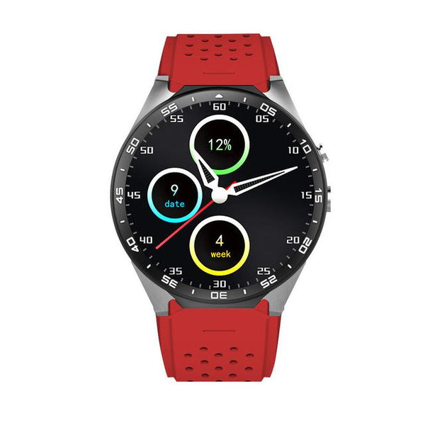 New Luxury Sports Quad Core GPS Bluetooth Smart Watch with Heart Rate WIFI Multiple Enhanced Screen Dials Gesture Control