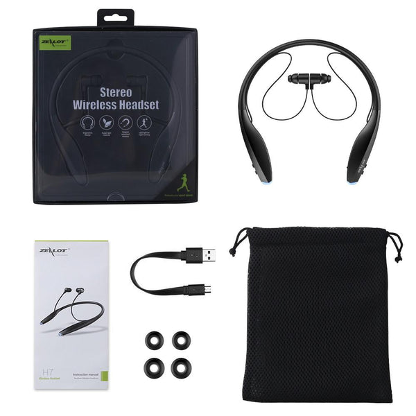 New Bluetooth Ultra Lightweight & Slim Wireless Neckband Sport Magnetic Earbuds.