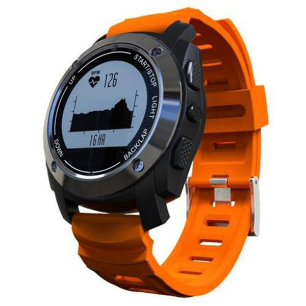New Intelligent Heart Rate Monitor Smart Watch With GPS Tracker Air Pressure Monitor Sports Watch Phone