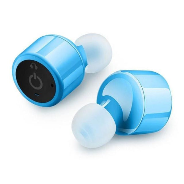 New Bluetooth Earphones Mini True Wireless Marathon Earbud Twins with Microphone.