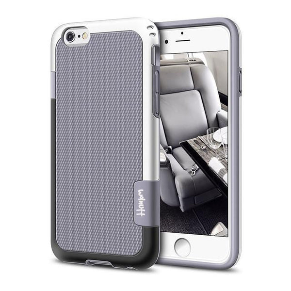 New 2  in 1 Candy-Colored Tough Silicone Slim Shockproof Hybrid Case for iPhone 6 6S Plus 7 7Plus