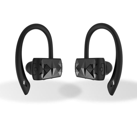 New True Wireless Stereo Bluetooth 4.2 Sweatproof Headphones Earhooks for Runners