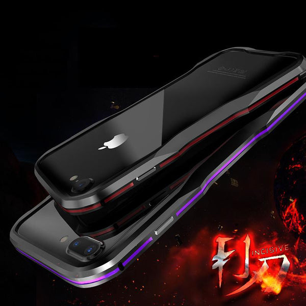 New Metal Shock Resistant Premium Frame Case w/ Sound Chamber - Aluminum Frame for iPhone 14 13 12 Pro Max Series.