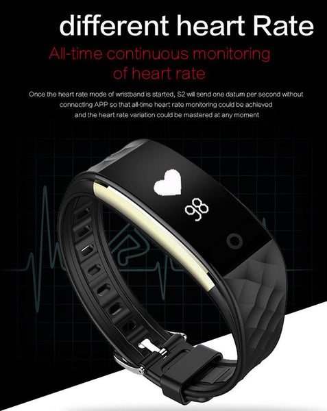 New Smart Band Bracelet Wristband With Heart Rate Monitor For iPhone Android Xiaomi Huawei.