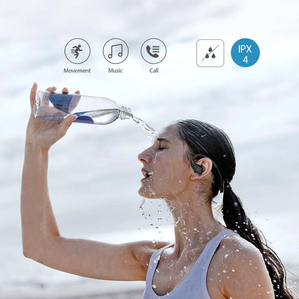 New Sweatproof Wireless Bluetooth Earphone In Ear Apt-x NFC Sports Stereo Earbud for Running for IOS Androids Windows