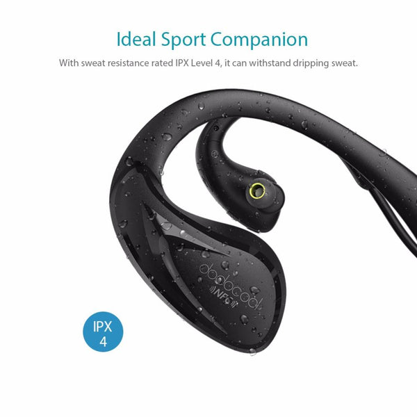 New Sweatproof Wireless Bluetooth Earphone In Ear Apt-x NFC Sports Stereo Earbud for Running for IOS Androids Windows