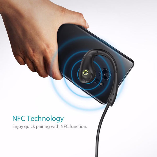 New Sweatproof Wireless Bluetooth Earphone In Ear Apt-x NFC Sports Stereo Earbud for Running for IOS Androids Windows