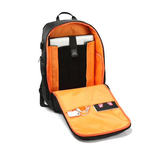 New Adventurer's External USB Charge Anti-Theft 15.6 Inch Laptop Notebook Computer Backpack Bag