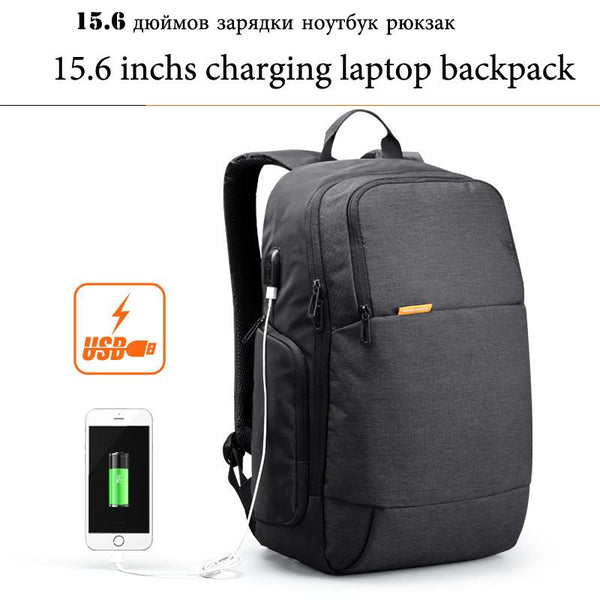 New Adventurer's External USB Charge Anti-Theft 15.6 Inch Laptop Notebook Computer Backpack Bag