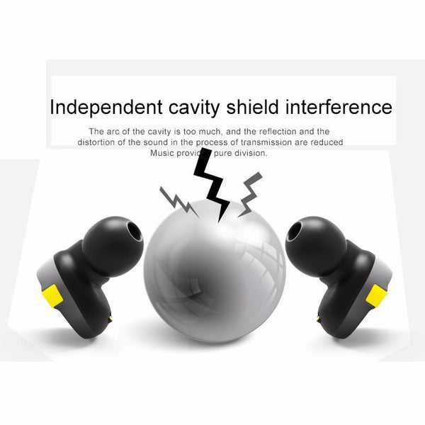 New Wireless Mini Bluetooth Earbuds Earphone Headset with Case for IOS Androids and Windows