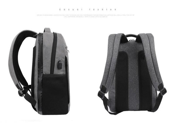 New Multifunctional USB Charging Laptop Backpack 15.6 Inch Backpack