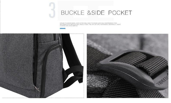 New Multifunctional USB Charging Laptop Backpack 15.6 Inch Backpack