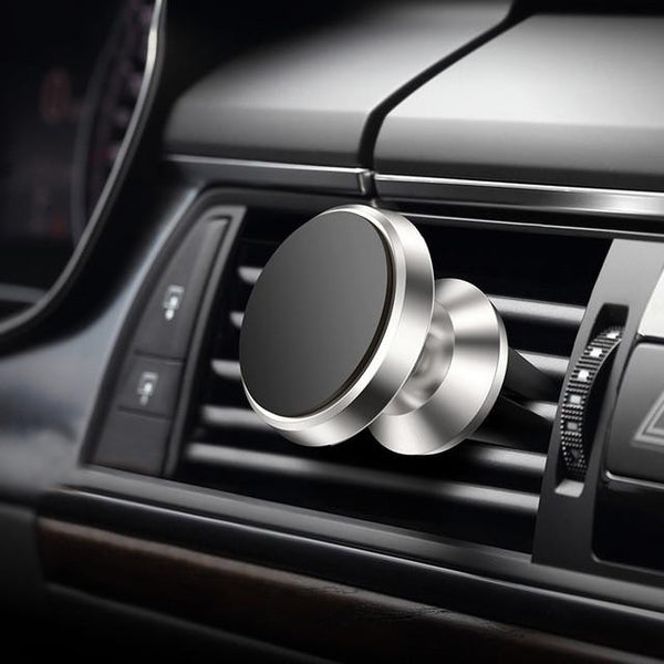 New Magnet Air Vent Car Phone Holder Stand - Universal Mount for iPhone Samsung & All Other Android & Windows Smartphones.