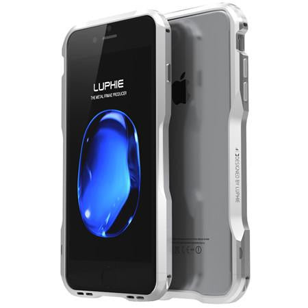 Premium Incisive Aluminum Bumper Case with Prismatic Shape Frame for iPhone 7 / 7 Plus.