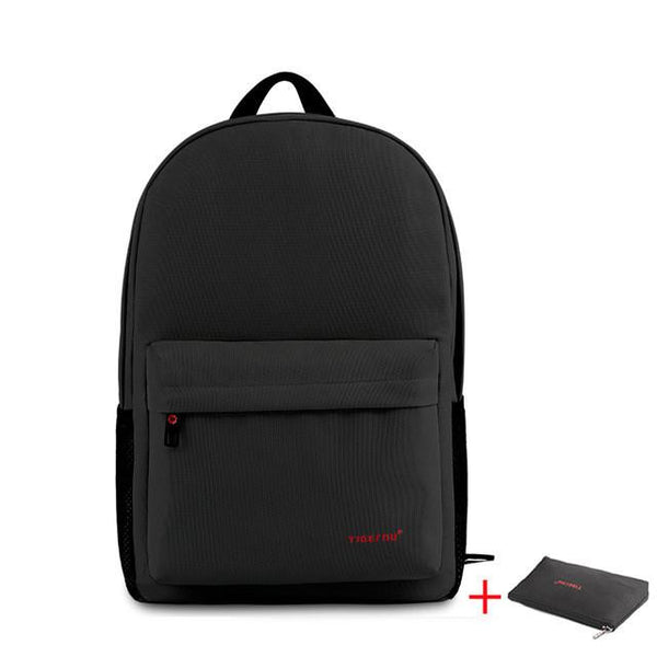 Simplistic Men's School 14 Inch Laptop Preppy Backpack with USB Charging