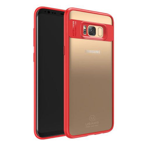 New Full Protective Ultra Slim Case with TPU & Acrylic Transparent Back Cover for Samsung Galaxy S8 and S8 Plus.