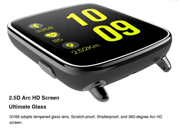 New Bluetooth Sport Smart Watch IP68 Waterproof Swimming with Heart Rate Monitor Remote Camera Control