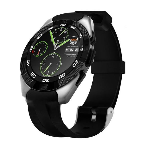 New Adventurer's Alloy Bluetooth Sport Smart Watch with Heart Rate Monitor Pedometer Fitness Tracker SMS Call Reminder.
