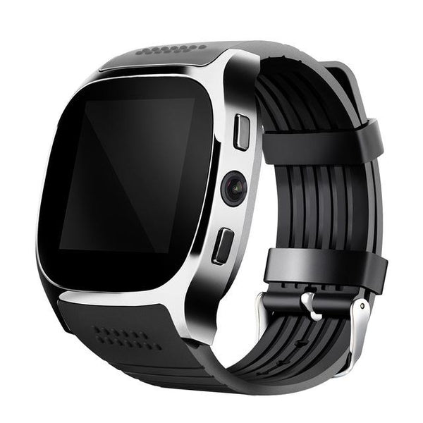 New Bluetooth Smart Watch with Camera Music Player Facebook Whatsapp Sync SMS Support SIM TF Card for Android