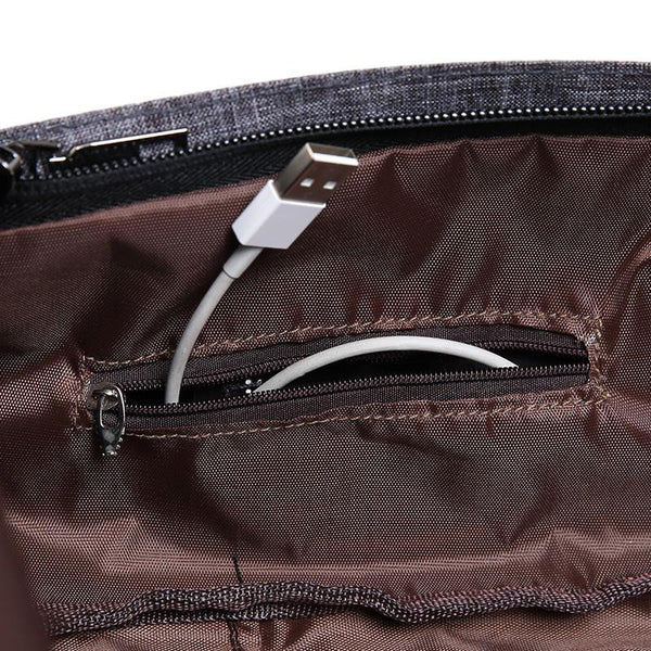 New Design USB Charging Men's Backpacks Male Casual Travel women Teenagers Student School Bags Simple Notebook Laptop Backpack