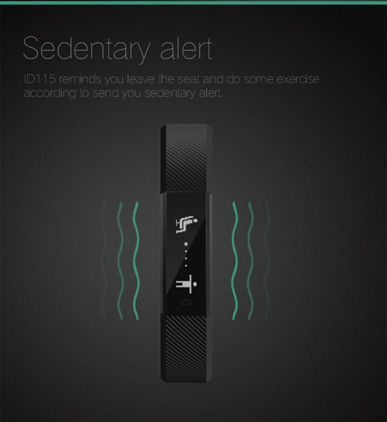 New Smart Bracelet Band with Sleep Activity Fitness Tracker Alarm Clock Vibration Pedometer Indicator for Iphone Android Smartband.
