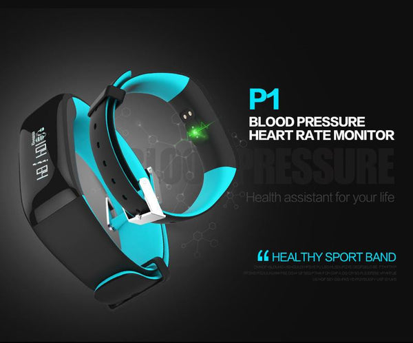 New Smartband Bluetooth Fitness Bracelet with Blood Pressure Heart Rate Monitor for Android IOS Phone.