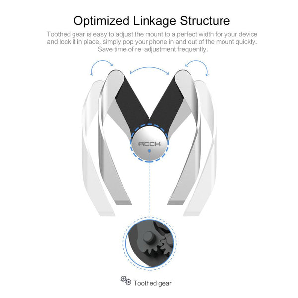 New Universal Compatibility Mobile Car Phone Holder Air Vent Mount Mobile Phone Stand Holder for iPhone Samsung Xiaomi HTC GPS