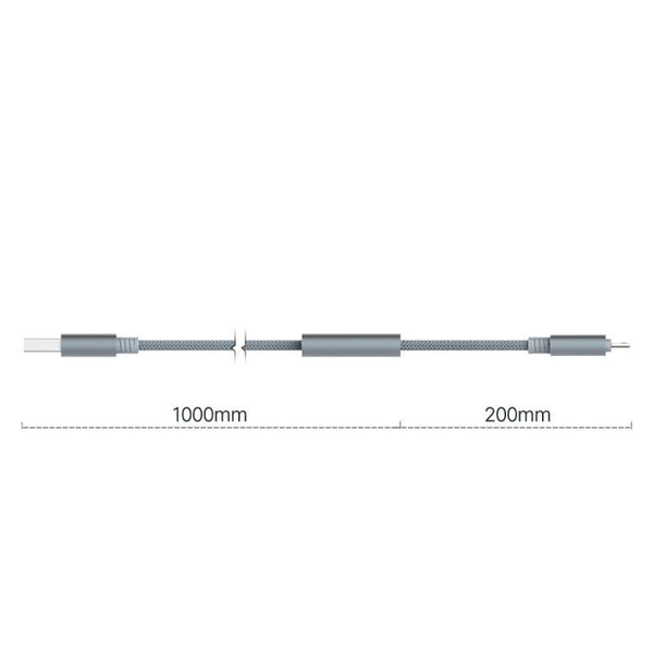 New Micro USB 3 IN 1 Deluxe USB Cable for iPhone 6 7 Android with Mobile Phone Data Sync at 1.2M Length.