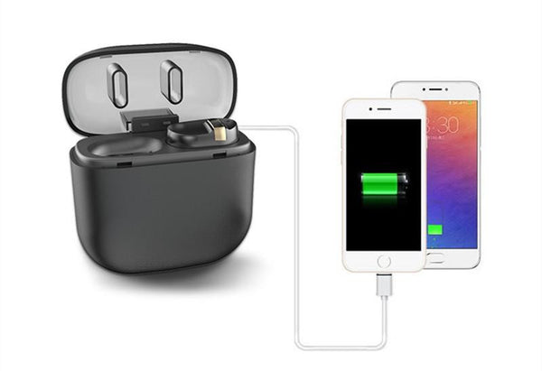 New Wireless Mini Bluetooth Earbuds Earphone Headset with Case for IOS Androids and Windows