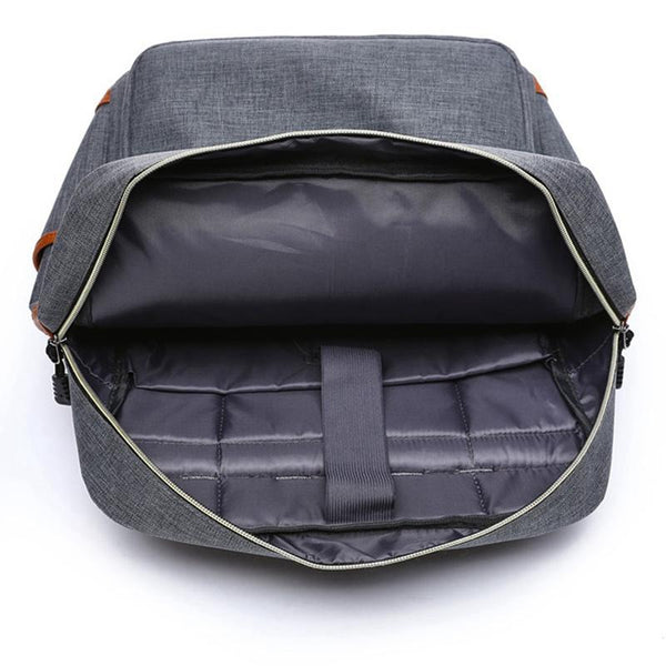 New Preppy Water-Repellent External USB Charging Sport Backpack Laptop Bag for Outdoor Travel School