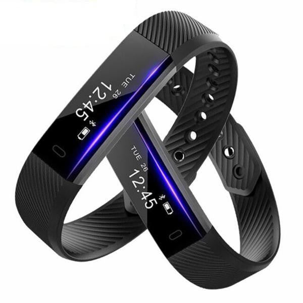 New Smart Bracelet Band with Sleep Activity Fitness Tracker Alarm Clock Vibration Pedometer Indicator for Iphone Android Smartband.